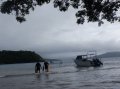 low tide - walk from boat